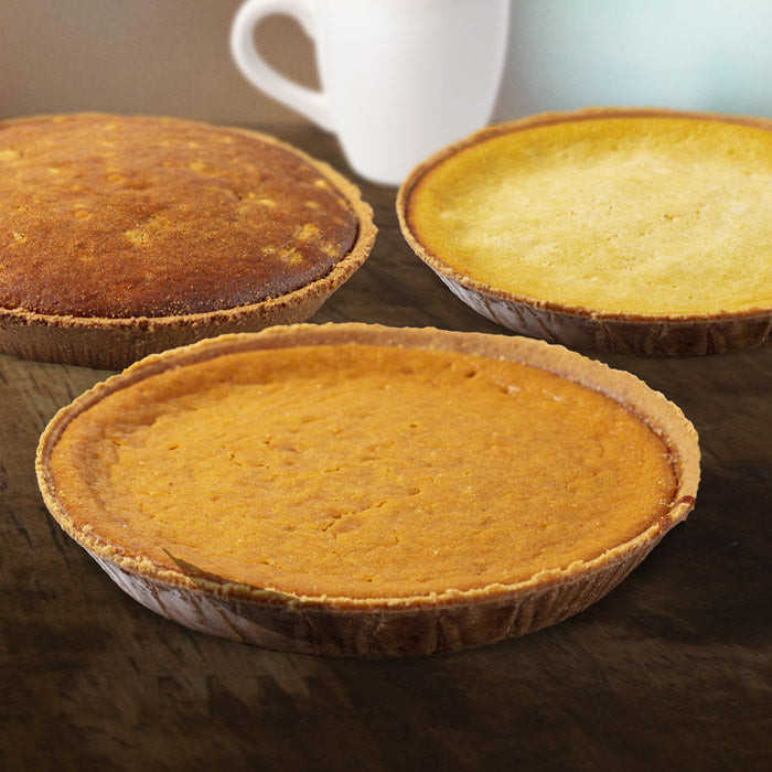 Nationwide Shipping 3 Pie Combo - Sweet Potato, Buttermilk, and Bread
