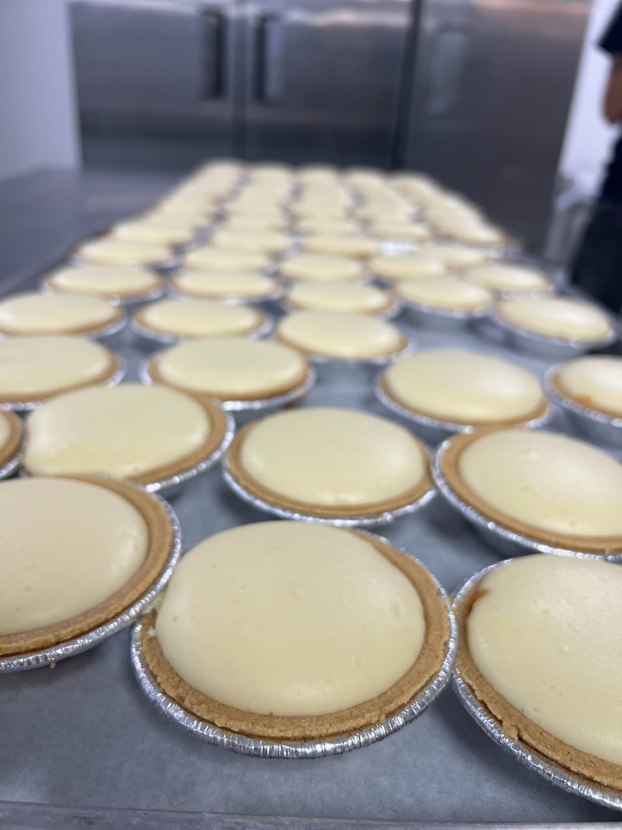 Nationwide Shipping 12 Mini (3 Inch) Sweet Potato Cheesecakes